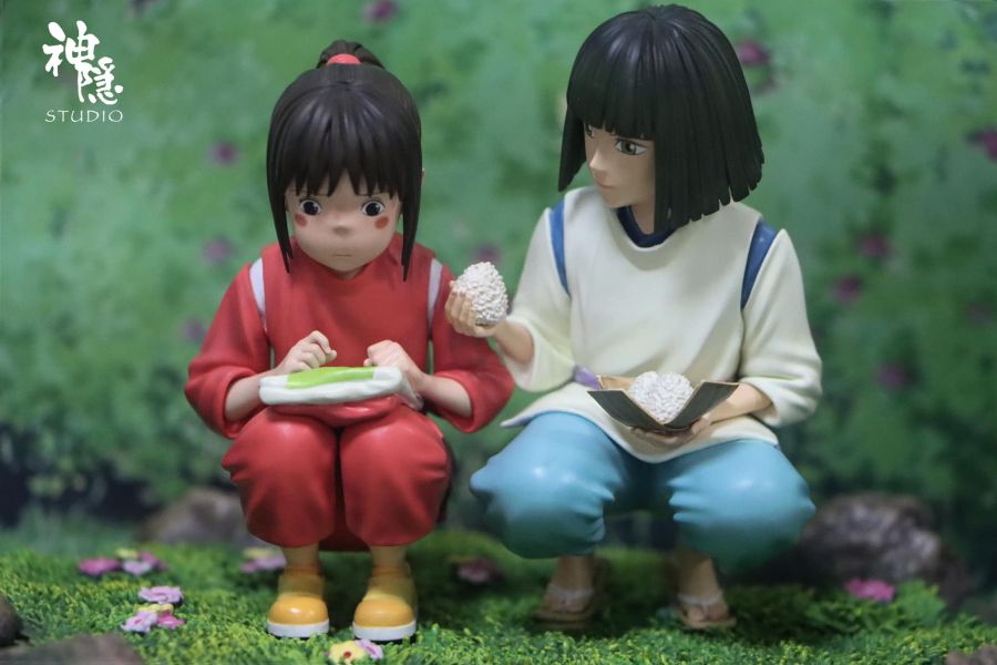 現貨 神隱少女 GK 蒐藏雕像 千與千尋 治癒魔法飯糰 [神隱工作室] 
