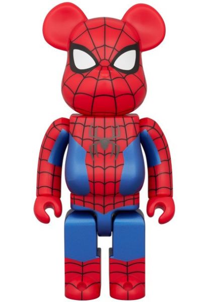 BE@RBRICK 庫柏力克熊 PIDER-MAN FINAL SUIT 100％ & 400％ 蜘蛛人 