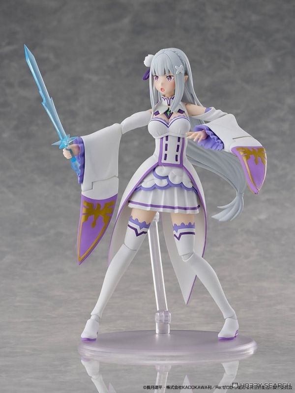 KADOKAWA PLASTIC MODEL SERIES Re:從零開始的異世界生活 愛蜜莉雅 DX Ver. 組裝 1001 