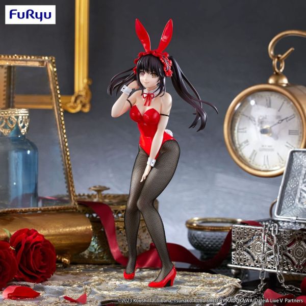 現貨 FURYU 景品 約會大作戰 時崎狂三 兔女郎公仔 