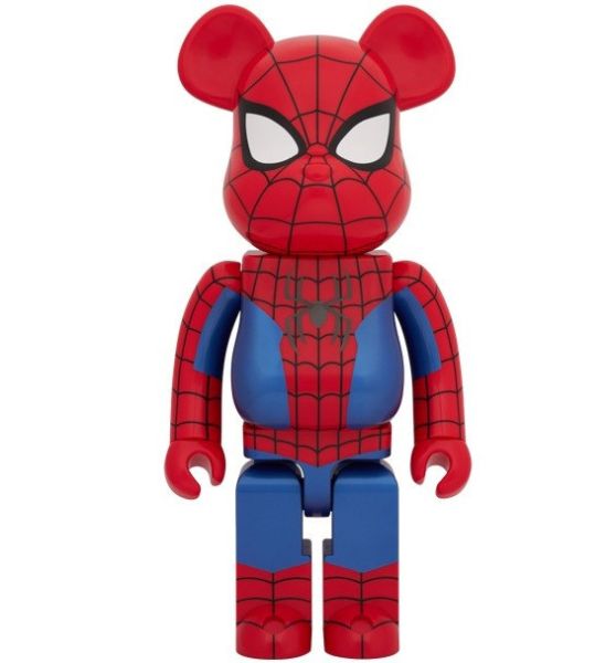 BE@RBRICK 庫柏力克熊 PIDER-MAN FINAL SUIT 1000％ 蜘蛛人 