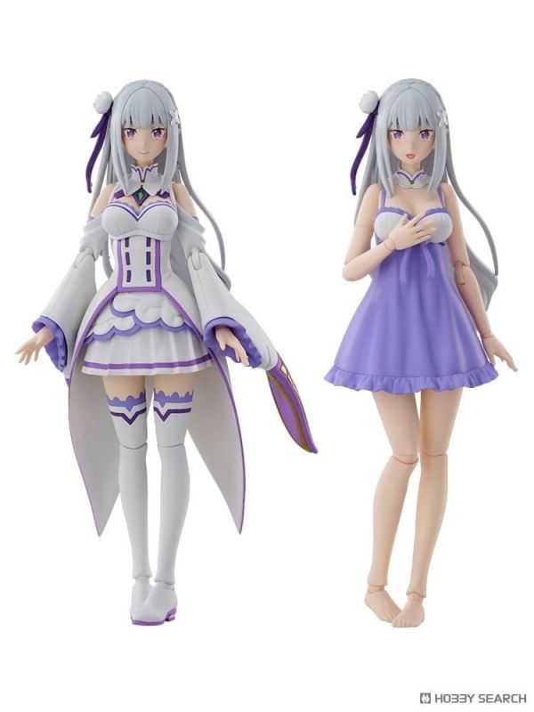 KADOKAWA PLASTIC MODEL SERIES Re:從零開始的異世界生活 愛蜜莉雅 DX Ver. 組裝 1001 