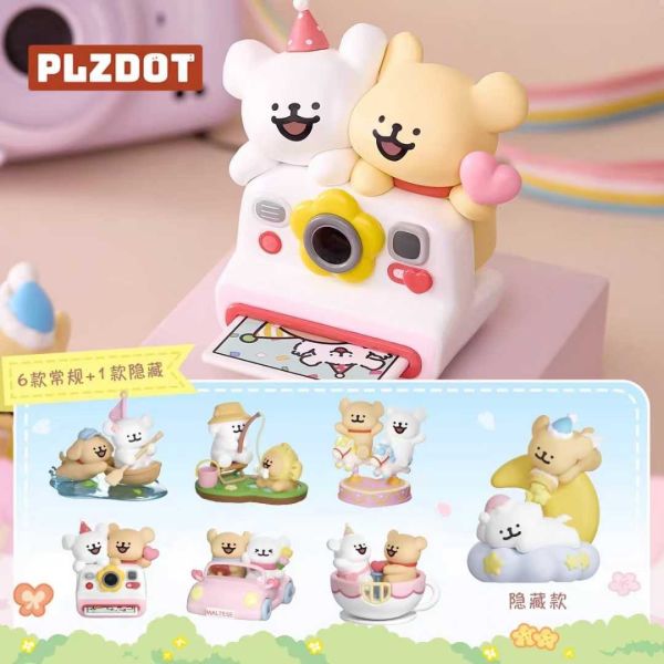 現貨 盲盒 PLZDOT 線條小狗 歡樂郊遊 
