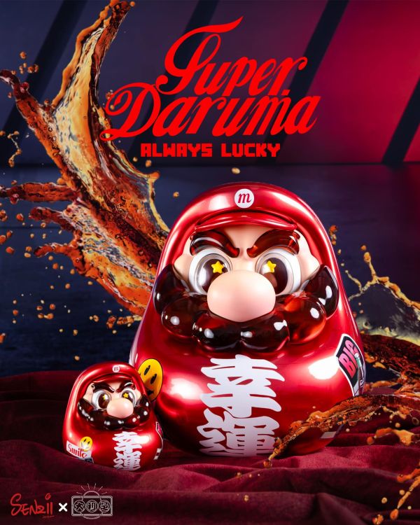 現貨 展示品 SENZII × SuperDaruma 超級達摩 《幸運》 