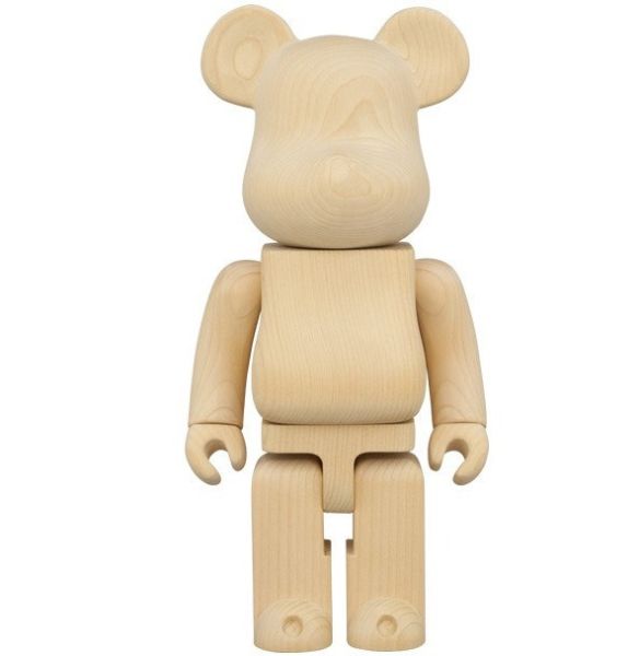 BE@RBRICK 庫柏力克熊 カリモク Cul de Sac-JAPON 400％ karimoku 木頭熊 