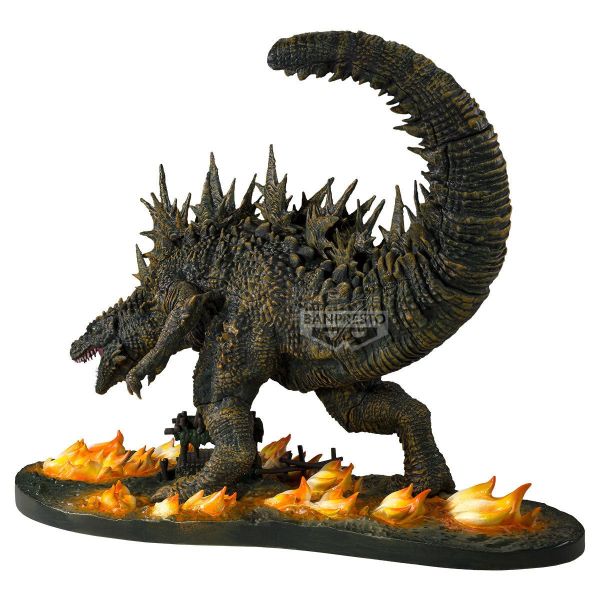 BANPRESTO 景品 哥吉拉 1.0 角色場景擺飾 吳爾羅（2023） 襲擊大戶島ver. 1001 
