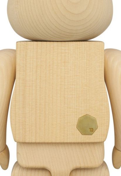 BE@RBRICK 庫柏力克熊 カリモク Cul de Sac-JAPON 400％ karimoku 木頭熊 