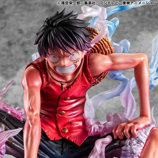 MegaHouse P.O.P. 航海王 LIMITED EDITION 蒙其·D·魯夫 2檔 PVC 0909 