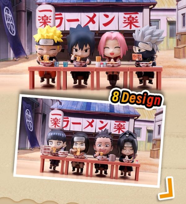現貨 盲盒 萬代 BNFIGURE Q 火影忍者 一樂拉麵VER 