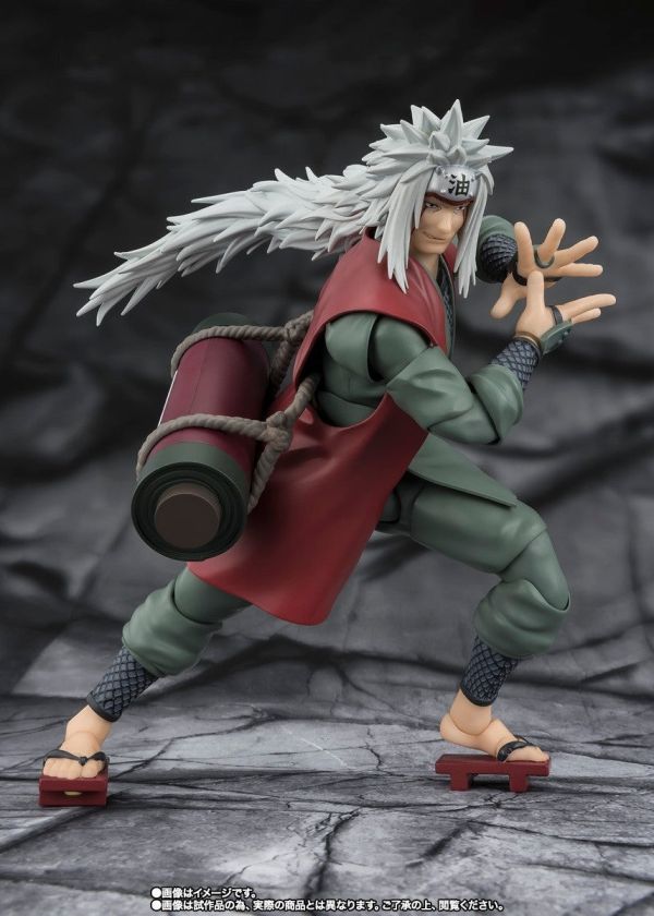 現貨 Bandai S.H.Figuarts 火影忍者 自來也 精通仙術的木葉豪傑 仙人模式套組 
