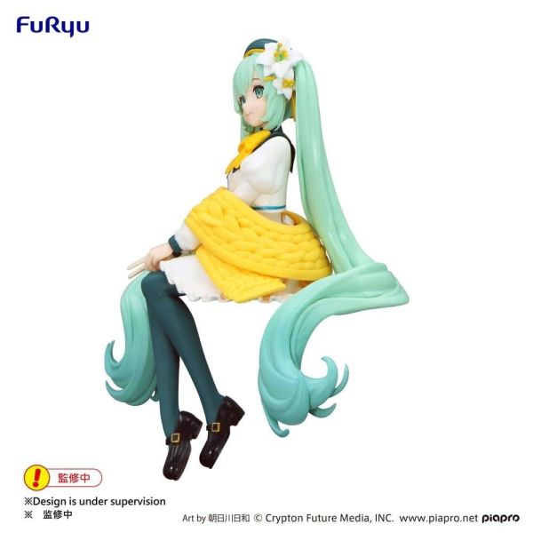 現貨 FURYU 景品 初音未來 泡麵蓋公仔 白百合妖精ver. 