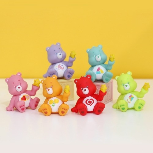 現貨 盲盒 CARE BEARS 彩虹熊 坐坐系列 