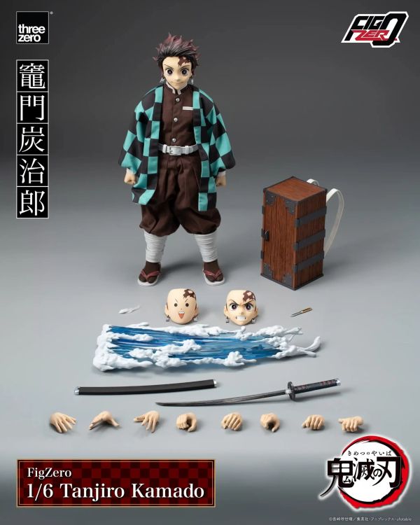 threezero 鬼滅之刃 FigZero 1/6 竈門炭治郎 可動完成品 0831 