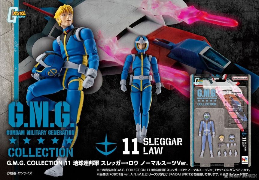 MegaHouse G.M.G. COLLECTION 11 機動戰士鋼彈 地球聯邦軍 史列加‧羅伍 駕駛服Ver. 0909 