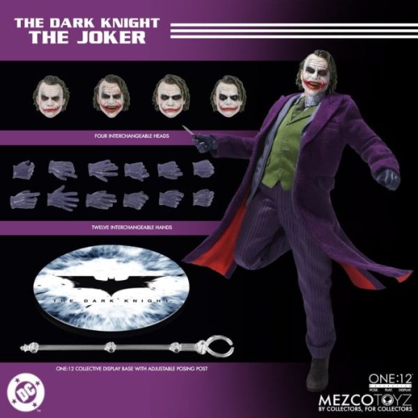 MEZCO TOYZ One: 12 Collective 黑暗騎士 小丑 Joker	1002 
