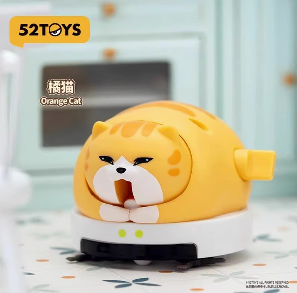 現貨 盲盒 52TOYS 鵲拾樂 掃地機器貓 