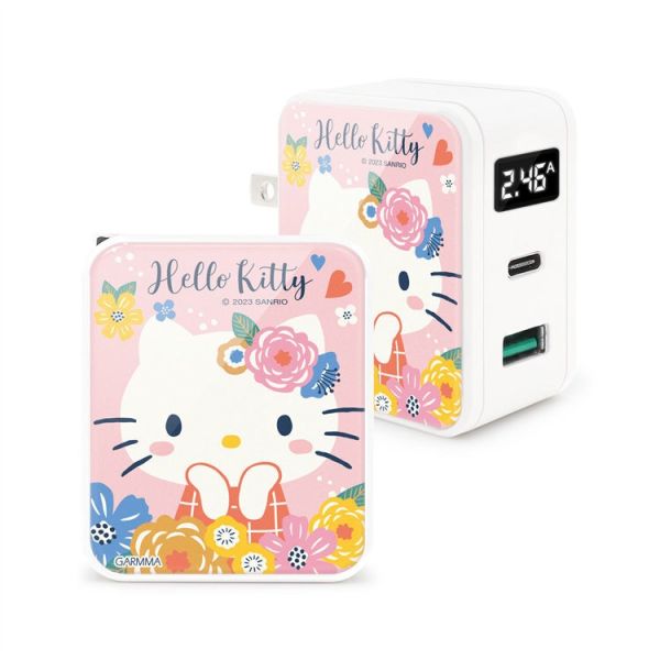 三麗鷗 Hello Kitty PD 快充充電器 花花公主 