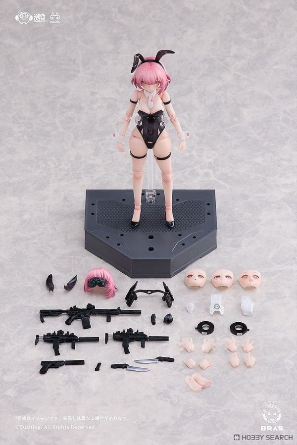 溯行 1/12 突擊手·蓓爾嘉 Bunny Rapid Action Squad 可動 0831 