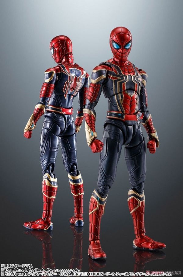 現貨 BANDAI S.H.F 鋼鐵蜘蛛人（蜘蛛人：無家日) 