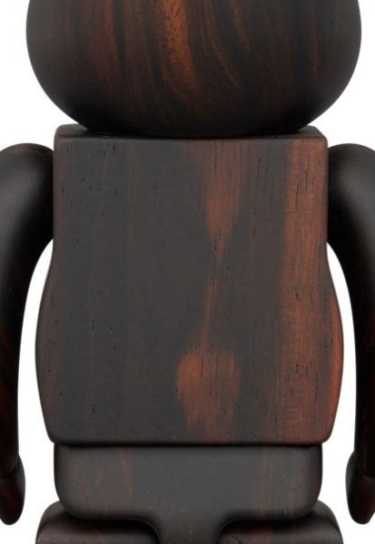 BE@RBRICK カリモク 黒檀 200％ 木頭 