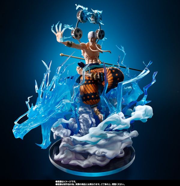 現貨 魂商店 BANDAI Figuarts ZERO 超激戰 海賊王 雷神 艾涅爾 6000萬伏特‧雷龍 PVC 