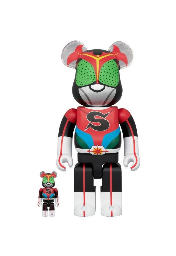 BE@RBRICK 庫柏力克熊 仮面ライダーストロンガー 100％ & 400％ 假面騎士 