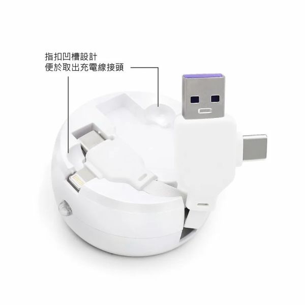 三麗鷗 大耳狗喜拿 PD快充多合一 伸縮充電線 暖暖好朋友 