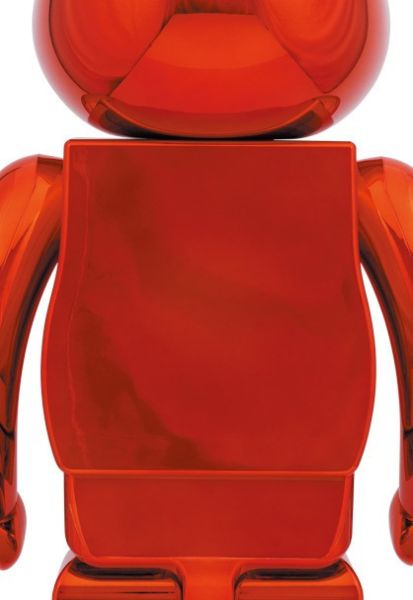 BE@RBRICK 達磨 赤メッキ 1000% 電鍍紅 達摩 1113 