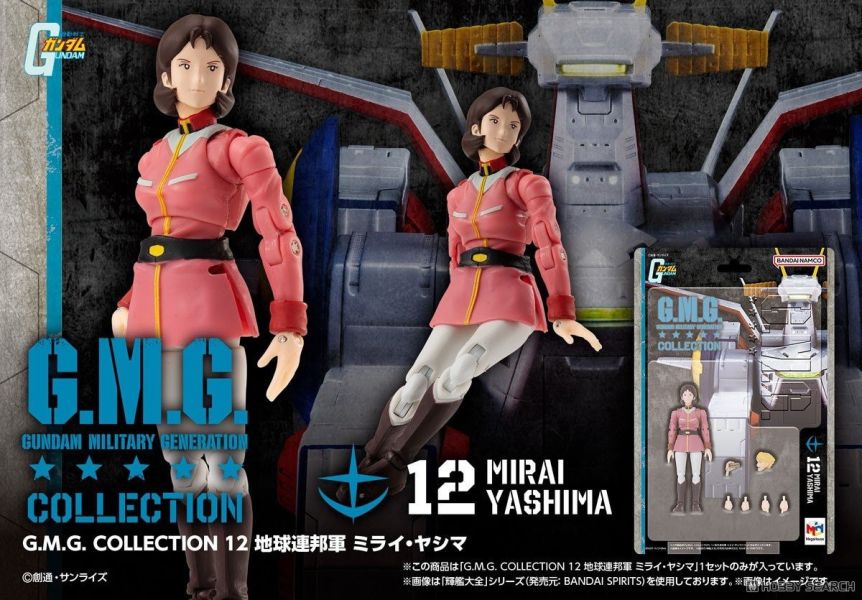 MegaHouse G.M.G. COLLECTION 12 機動戰士鋼彈 地球聯邦軍 米萊·八洲 0909 