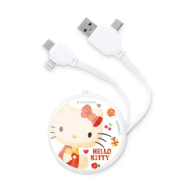 三麗鷗 Hello Kitty for PD快充多合一伸縮充電線 暖暖心意 