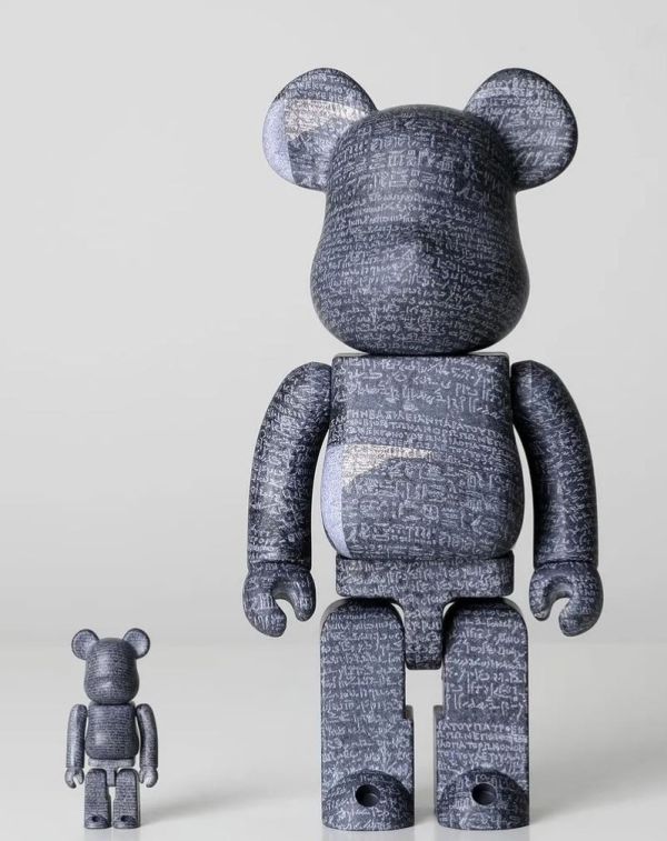 現貨 BE@RBRICK The British Museum Rosetta Stone 100%&400% 大英博物館 羅塞塔石碑 