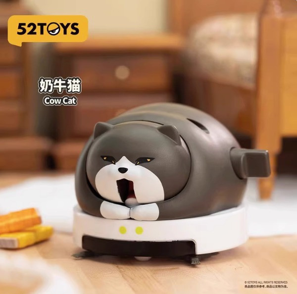 現貨 盲盒 52TOYS 鵲拾樂 掃地機器貓 