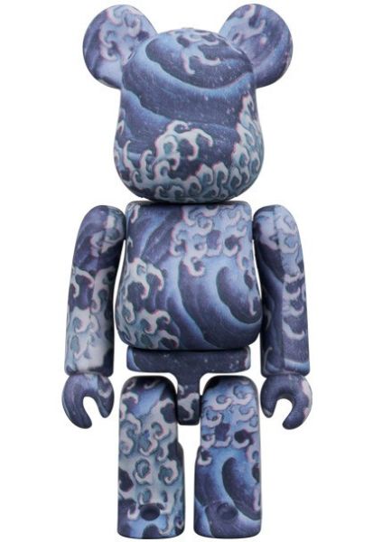 現貨 BE@RBRICK 葛飾北斎 上町祭屋台天井絵「男浪」100％ & 400％ 
