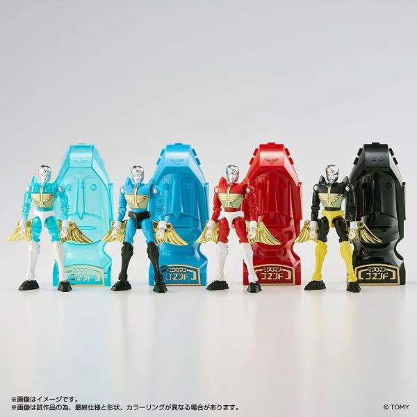 千值練 T-SPARK LEGACYSOUL Microman Command1號(4隻set) 0727 