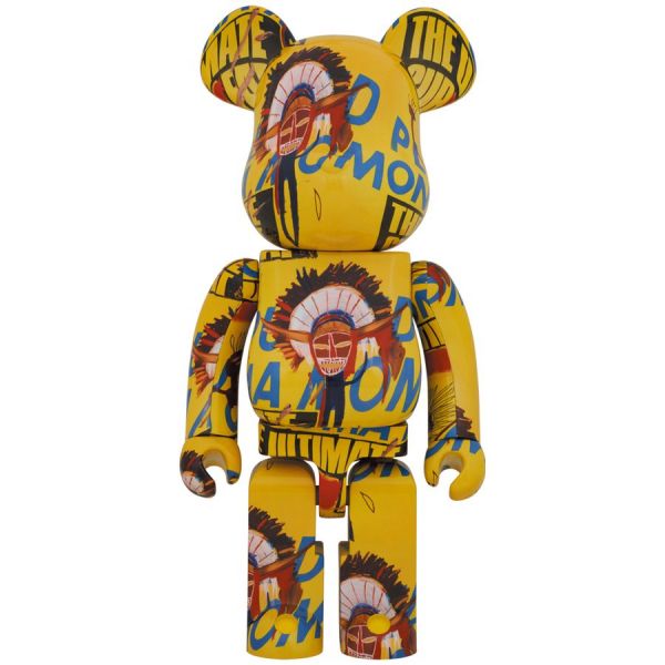 現貨 BE@RBRICK Andy Warhol × JEAN-MICHEL BASQUIAT #3 1000％ 43代盲盒,庫柏力克熊,盒玩,盲盒,玩具將軍, bearbrick,be@rbrick
