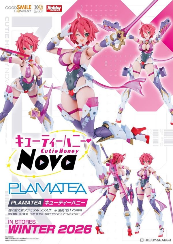Good Smile PLAMATEA 甜心戰士 Nova Cutie Honey 組裝模型 0727 