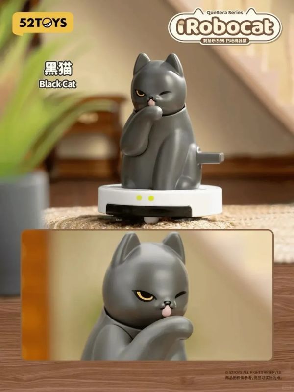 現貨 盲盒 52TOYS 鵲拾樂 掃地機器貓 