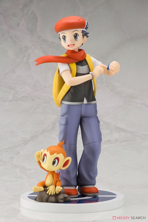 現貨 壽屋 1/8 寶可夢 ARTFX J 小輝with小火焰猴 PVC 