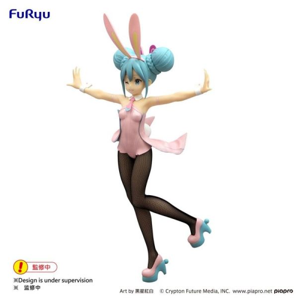 現貨 FURYU 景品 BiCute 初音未來 兔女郎公仔 粉色珍珠ver. 