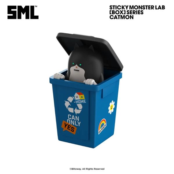 現貨 盲盒 SML 黏黏怪物研究所 箱怪系列 