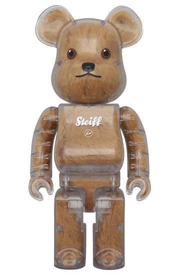 BE@RBRICK 庫柏力克熊 Steiff fragmentdesign 泰迪熊聯名款 400％ 