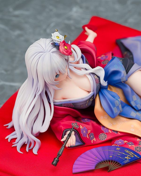 KADOKAWA 閃亂忍忍忍者大戰戰機少女 少女們的響艷 黑靈心 和服Ver. PVC 1001 