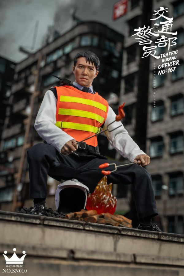 逃學威龍 可動蒐藏模型 皇家香港警察 交通部警員 周星星 [Warrior Model NO.SN010] 0725 