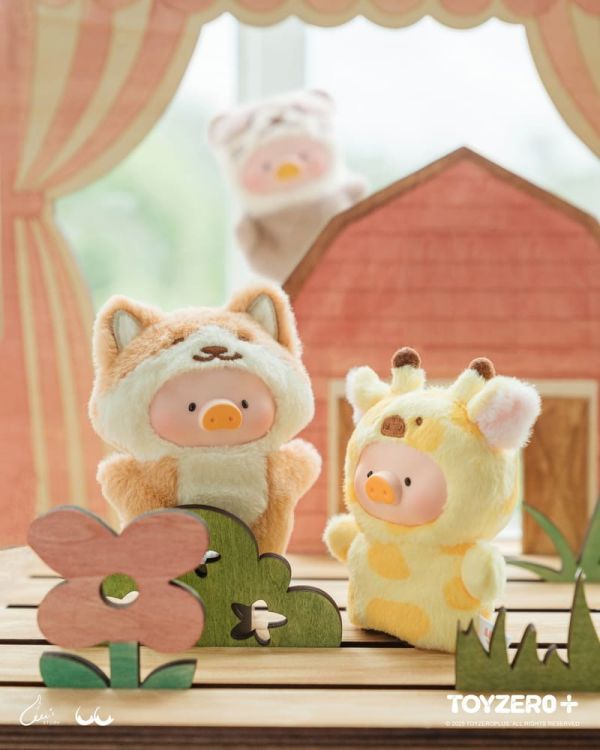 現貨 盲盒 TOYZWRO+ LULU豬 動物派對 森林劇場 膠臉指偶吊飾 