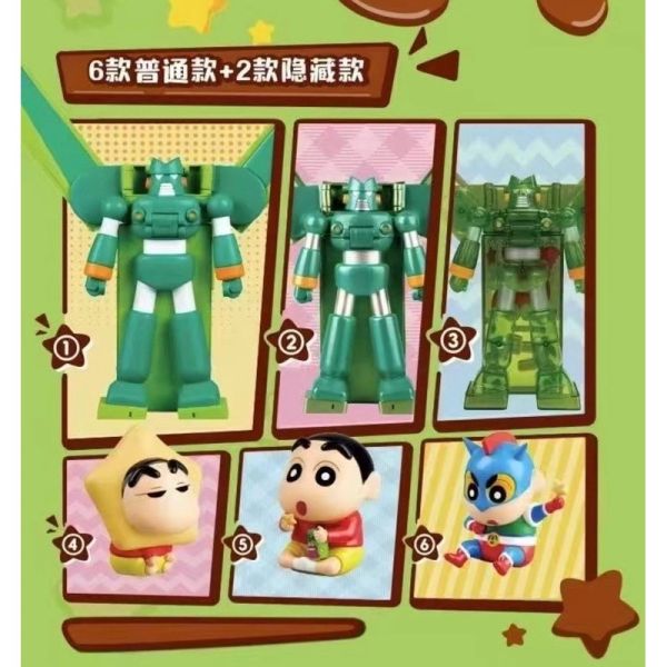現貨 盲盒 BNFQ 蠟筆小新 變形巧克比 
