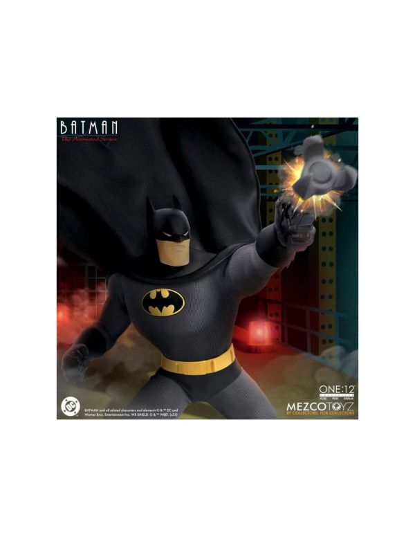 Mezco One:12 Collective 蝙蝠俠：動畫系列 蝙蝠俠 0703 