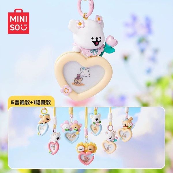 現貨 盲盒 MINISO 線條小狗 花園系列車用香薰 
