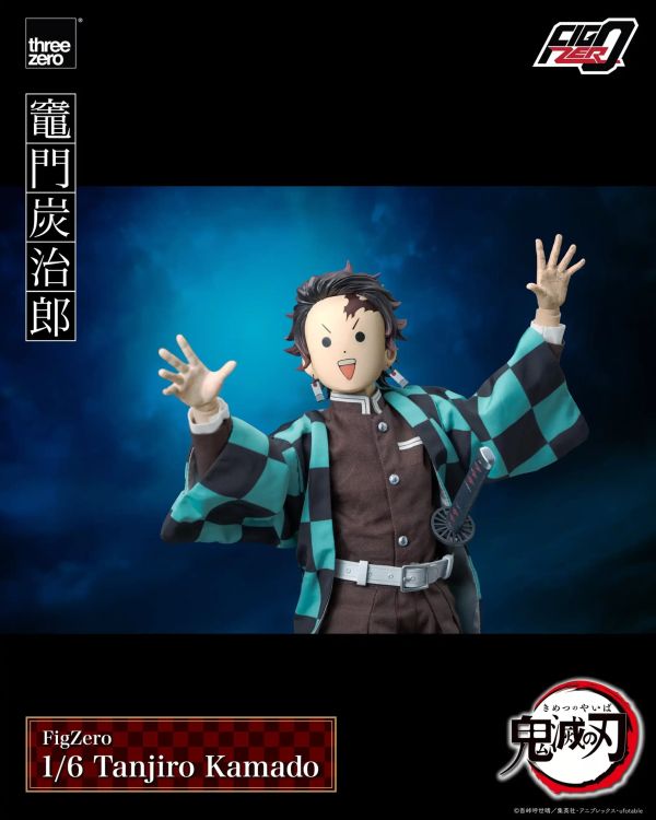 threezero 鬼滅之刃 FigZero 1/6 竈門炭治郎 可動完成品 0831 