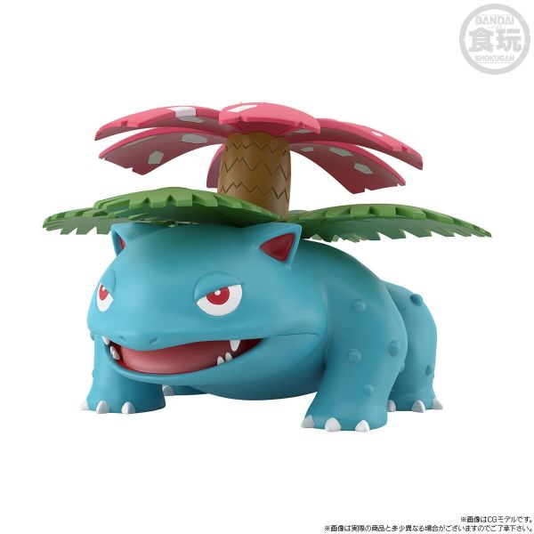 現貨 BANDAI 盒玩 精靈寶可夢 SCALE WORLD 火紅／葉綠 進化形3件套裝 