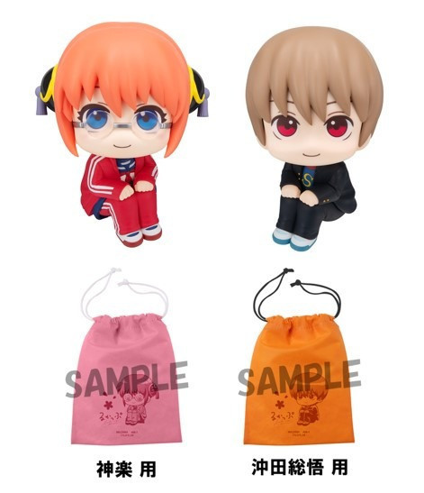 MegaHouse Lookup 銀魂 3年Z班銀八老師 神樂＆沖田總悟 特典套組 1013 